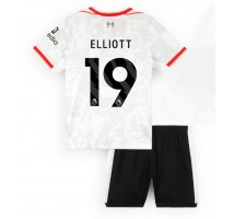 Liverpool Harvey Elliott #19 Koszulka Trzecia dzieci 2024-25 Krótki Rękaw (+ krótkie spodenki)